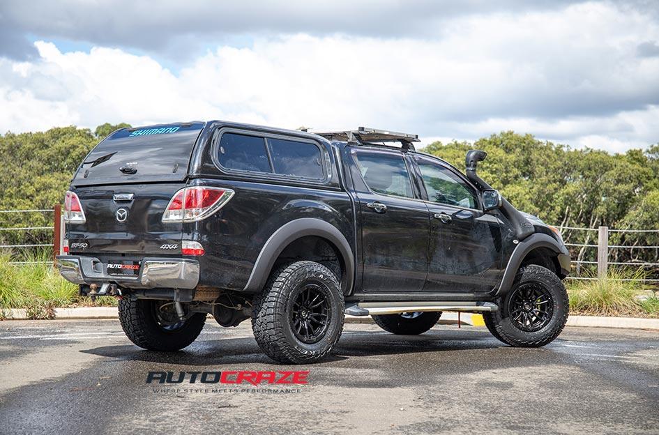 MAZDA BT 50 REBEL MATTE BLACK